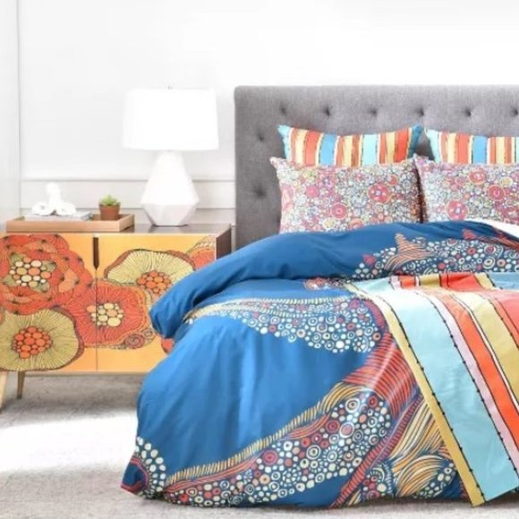 🐙 Octopus Duvet Set-Queen by Valentina Ramos - Picture 7 of 8